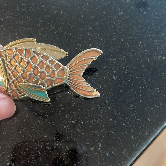 Beautiful handmade brooch or pendant. Great workmanship. - Picture 2 of 4